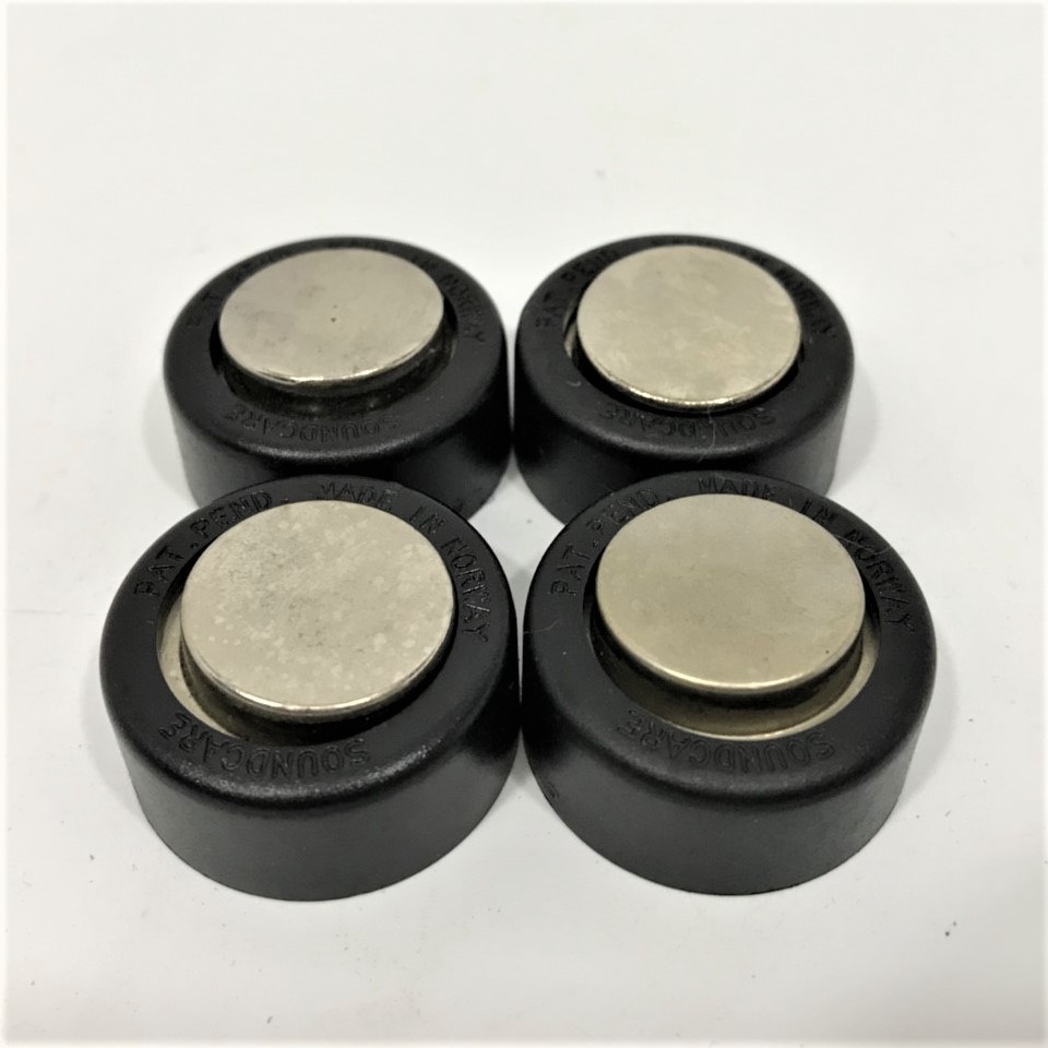 サウンドケア（SOUNDCARE ）インシュレーター 4個セット 直径3cm MADE IN NORWAY ノルウェー