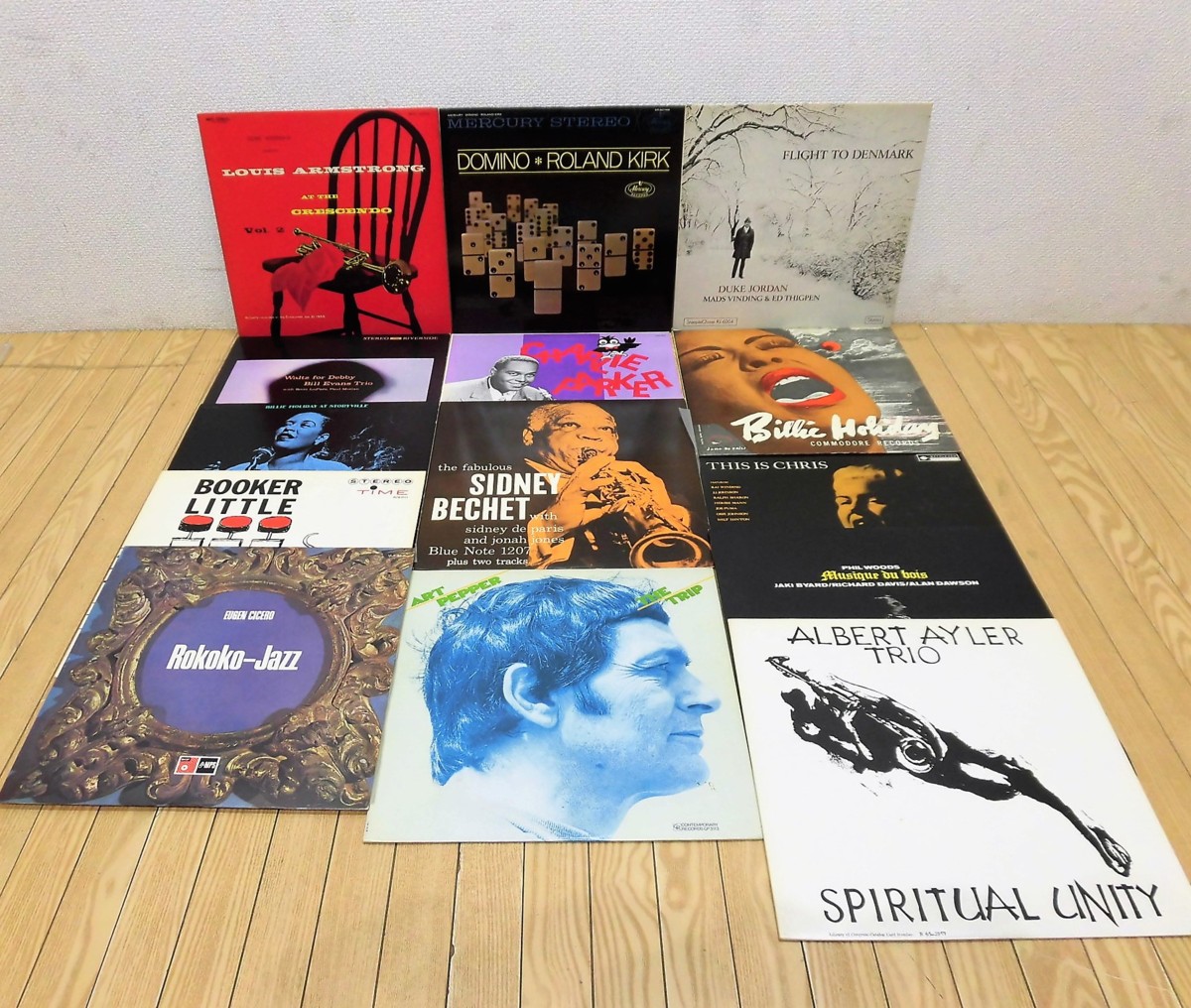 洋楽ジャズLPレコードDomino Duke Jordan Flight To Denmark BILL EVANS TRIO WALTZ FOR DEBBY