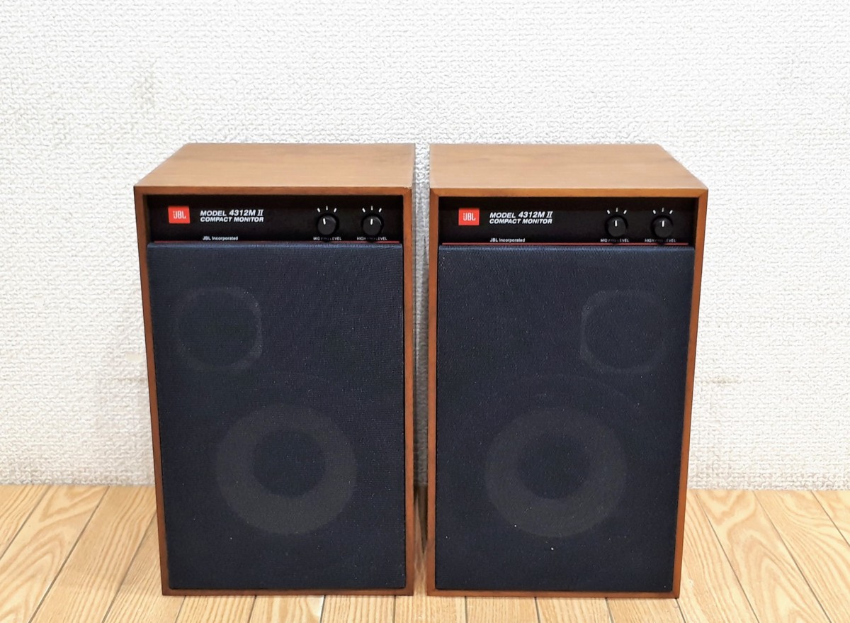ジェイビーエル（JBL）スピーカーペア 4312MⅡ WX ウォールナット 元箱付