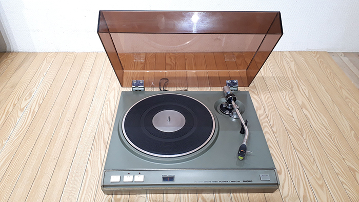 マイクロ（MICRO）MR-711 レコードプレーヤー